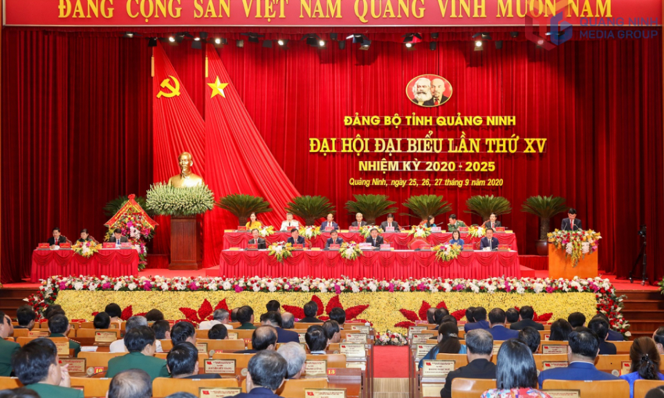 Đại hội Đại biểu Đảng bộ tỉnh Quảng Ninh lần thứ XV
