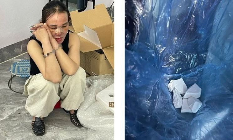 Nữ giáo viên đang đi giao ma túy thì bị bắt quả tang