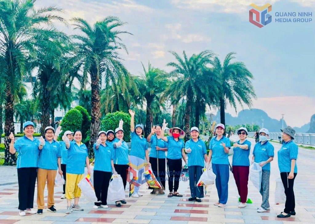 Người dân TP Hạ Long duy trì thường xuyên phong trào