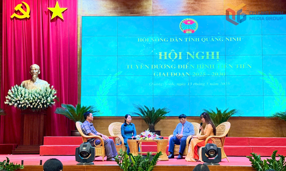 Các điển hình tiên tiến Hội Nông dân tỉnh chia sẻ kinh nghiệm tại hội nghị.