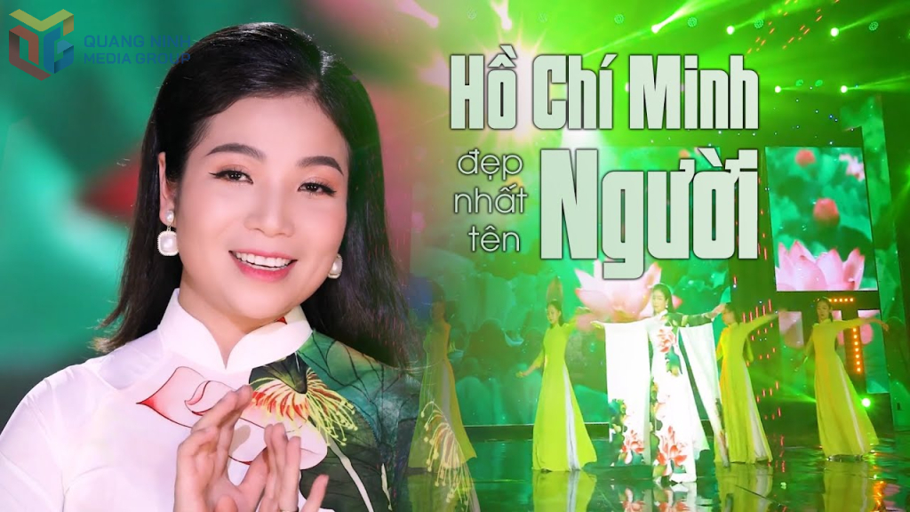 Hình ảnh ca sĩ Phạm Kim Thoa thể hiện ca khúc