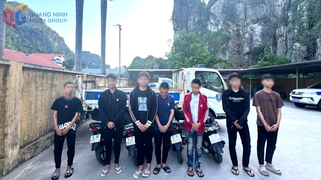 Các trường hợp vi phạm được xác định là học sinh Trường Cao đẳng Than - Khoáng sản Việt Nam Phân hiệu Cẩm Phả.