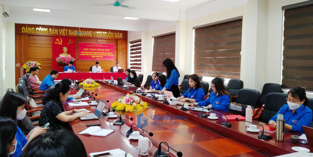 Trường Đào tạo Cán bộ Nguyễn Văn Cừ tổ chức Hội thảo khoa học “Đổi mới nội dung, phương thức công tác giáo dục lý luận chính trị cho cán bộ, đảng viên và thế hệ trẻ trong tình hình mới”.
