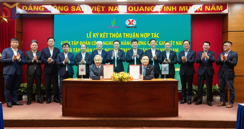 Ngày 10/4 vừa qua, TKV và PVN đã ký thỏa thuận hợp tác toàn diện.
