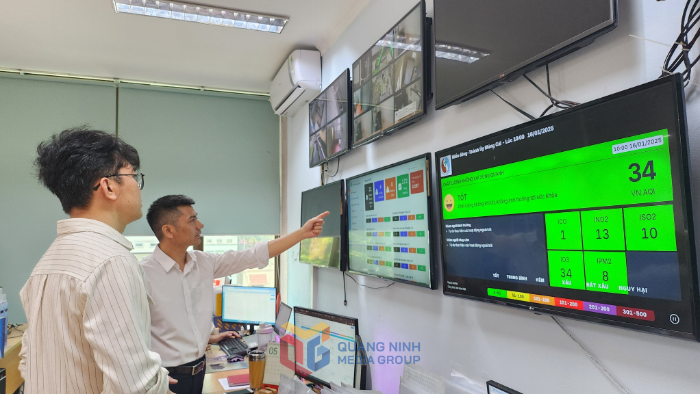 Các thông số từ các trạm quan trắc môi trường tự động đều được truyền trực tiếp từ các trạm cơ sở về Trung tâm Quan trắc TN&MT (Sở NN&MT).