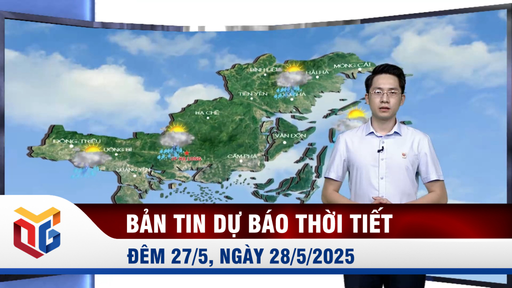 Dự báo thời tiết đêm 27, ngày 28/5/2025
