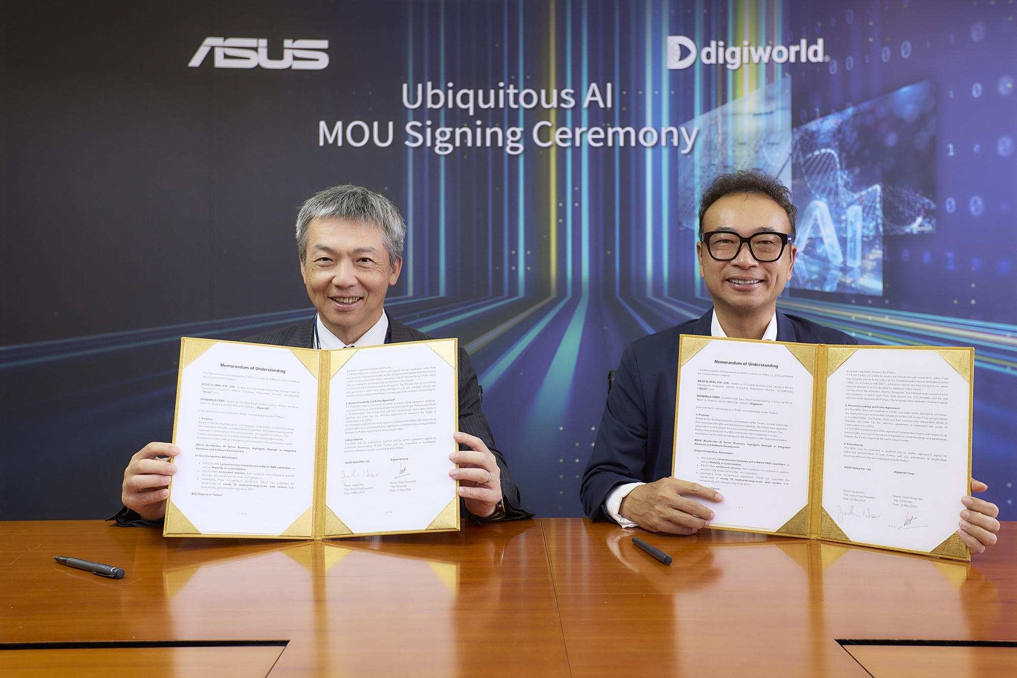 ASUS và Digiworld hợp tác phát triển hệ sinh thái AI tại Việt Nam- Ảnh 1.