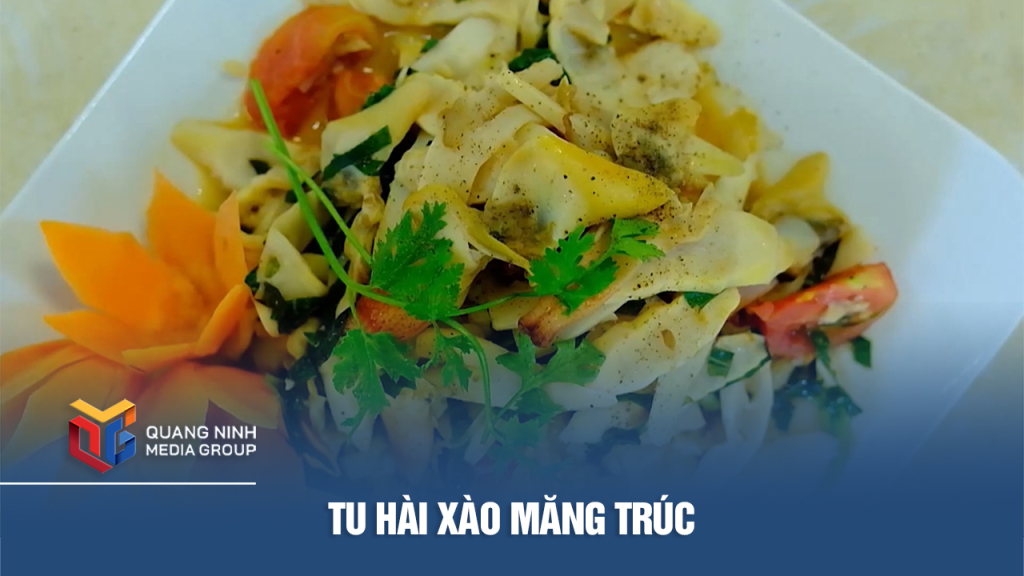 Tu hài xào măng trúc