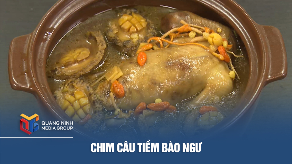 Chim câu tiềm bào ngư