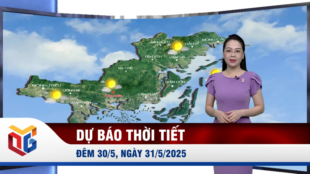 Dự báo thời tiết đêm 30/5, ngày 31/5/2025