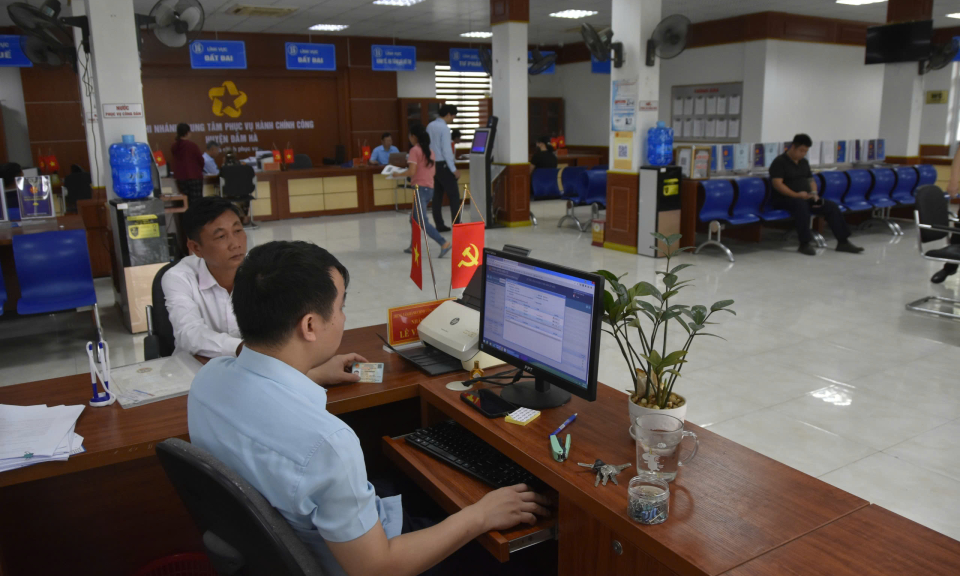 Huyện Đầm Hà: Hiệu quả từ mô hình trung tâm hành chính công một cấp