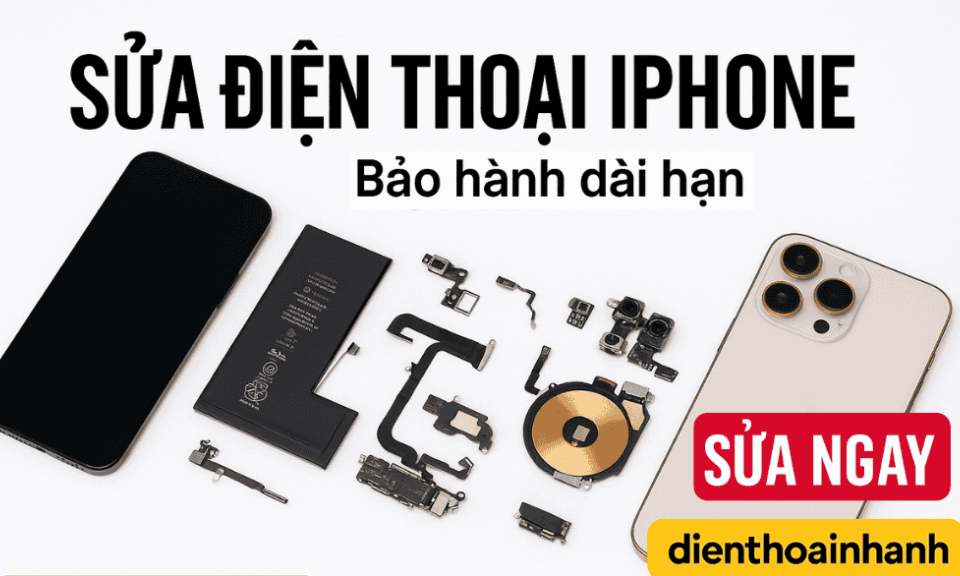Điện Thoại Nhanh - Địa chỉ sửa điện thoại iPhone bị vô nước