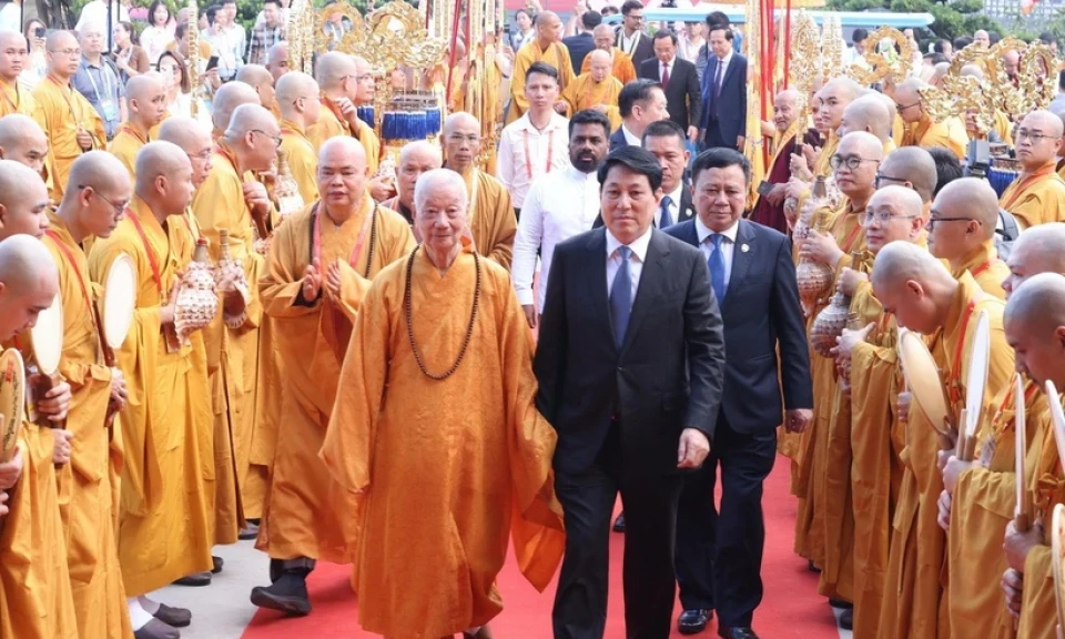 Tiếng nói đoàn kết vì hòa bình và phát triển từ Đại lễ Vesak 2025
