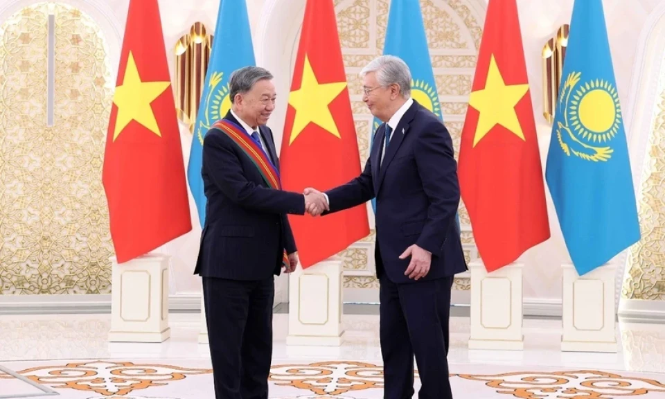 Tuyên bố chung về quan hệ Đối tác chiến lược Việt Nam-Kazakhstan
