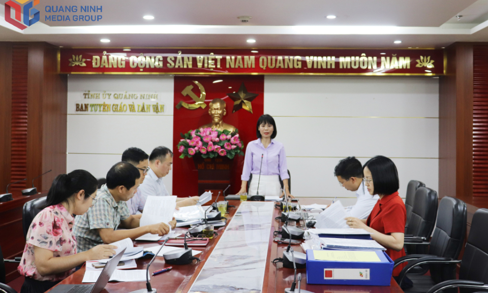 Họp thẩm định các mô hình “Học và làm theo Bác” cấp tỉnh năm 2025