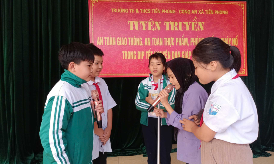 Văn hóa giao thông bắt đầu từ ý thức học sinh