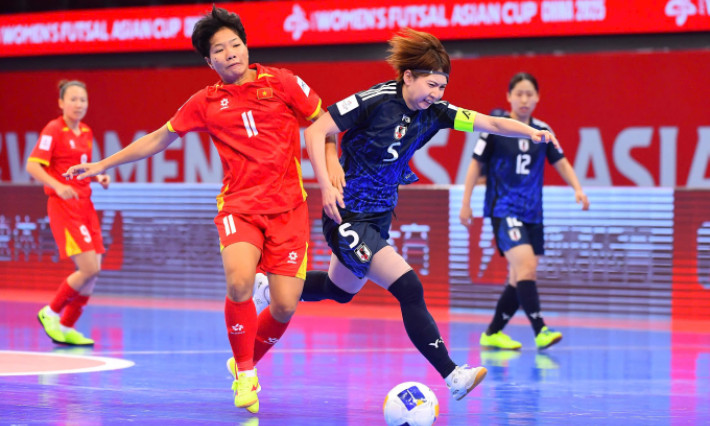 Futsal nữ Việt Nam tan mộng World Cup