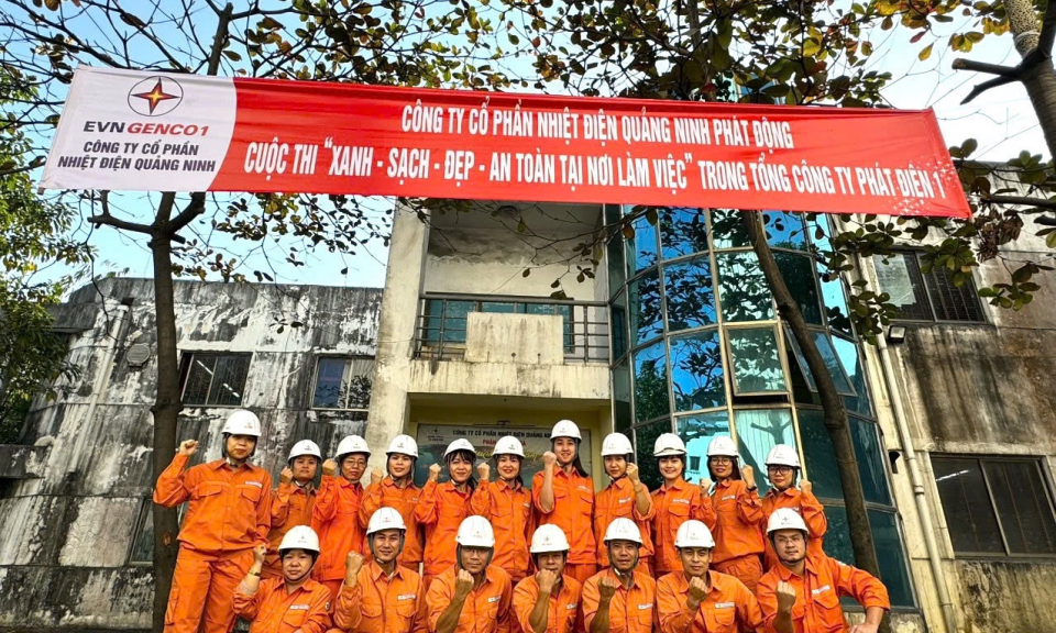 Công ty CP Nhiệt điện Quảng Ninh hưởng ứng Tháng an toàn vệ sinh lao động năm 2025