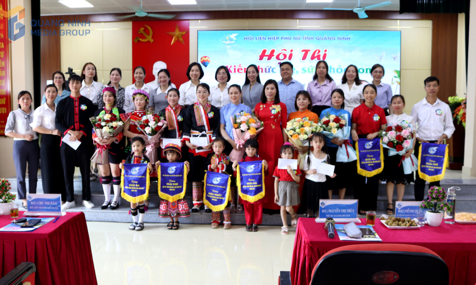 Sôi nổi Hội thi “Kiến thức mẹ, sức khỏe con”