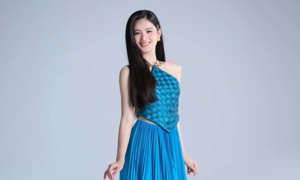 Ý Nhi thể hiện dấu ấn bản sắc Việt Nam qua thời trang tại Miss World
