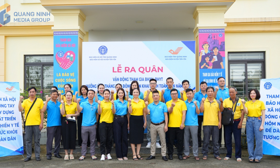 Tiên Yên ra quân hưởng ứng Tháng vận động triển khai BHXH toàn dân năm 2025