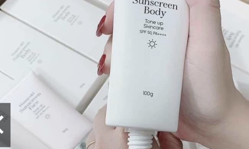 Thu hồi toàn quốc lô kem chống nắng ghi nhãn SPF 50 nhưng kết quả kiểm nghiệm là SPF 2,4