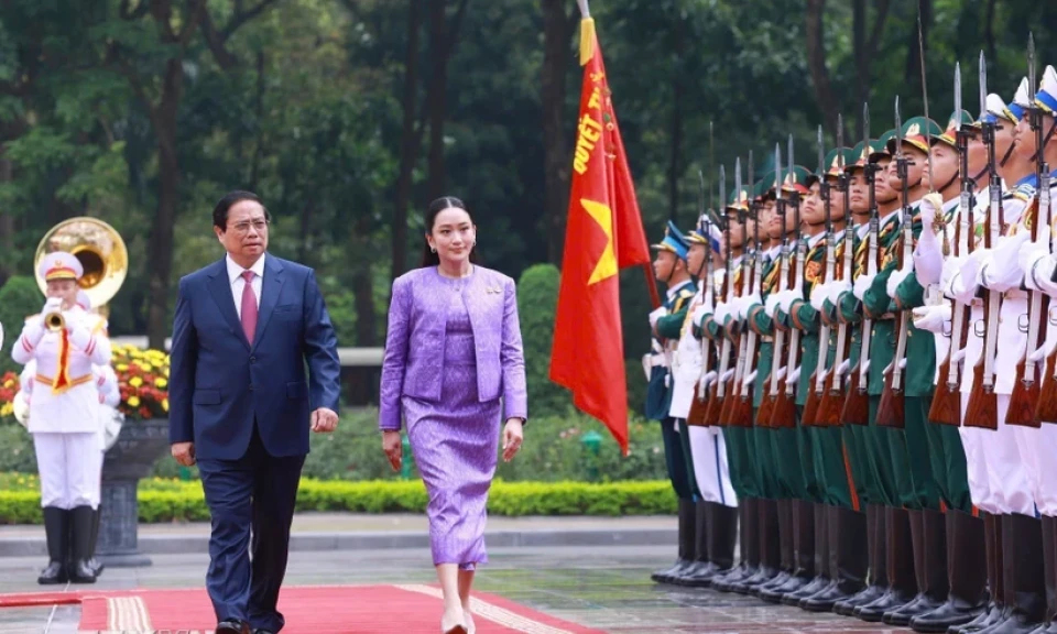 Thủ tướng Thái Lan Paetongtarn Shinawatra kết thúc thăm chính thức Việt Nam