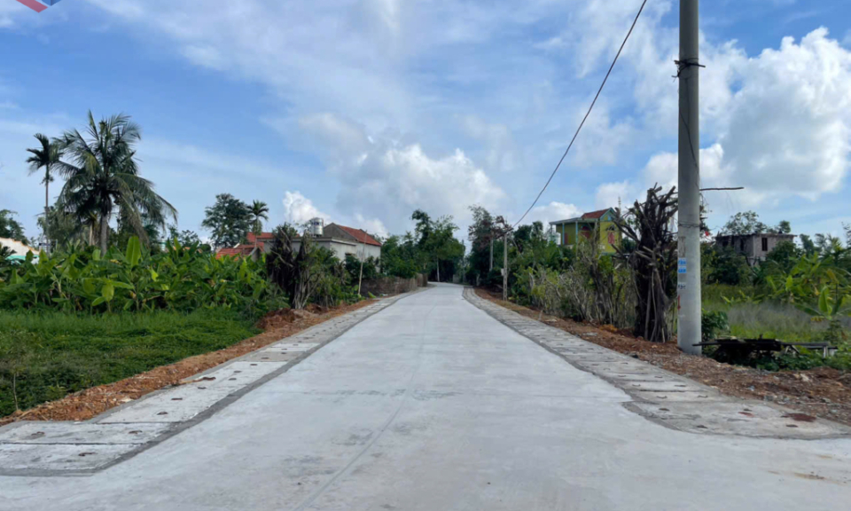 Quảng Yên: Thiết thực các công trình xã hội hóa