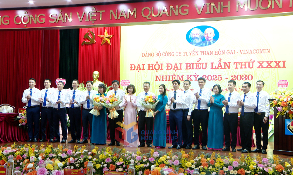 Đại hội Đại biểu Đảng bộ Công ty Tuyển than Hòn Gai nhiệm kỳ 2025-2030