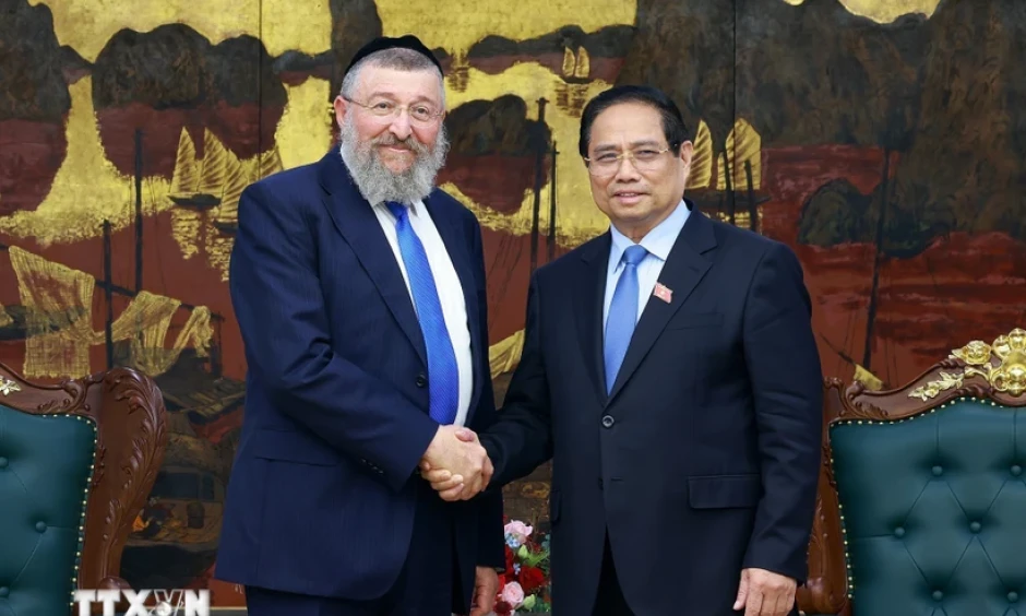 Thủ tướng Phạm Minh Chính tiếp Bộ trưởng Bộ Lao động Israel