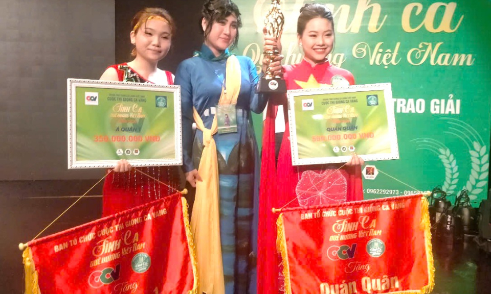 Sinh viên Trường Đại học Hạ Long đạt Quán quân Cuộc thi Giọng ca vàng Tình ca quê hương Việt Nam mùa thứ nhất