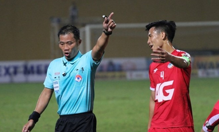 Trọng tài nội điều hành trận Hoàng Anh Gia Lai - Đà Nẵng
