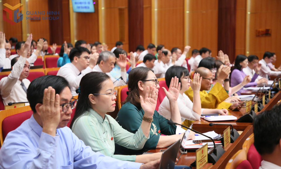Các nghị quyết được thông qua tại kỳ họp thứ 26, HĐND tỉnh khóa XIV