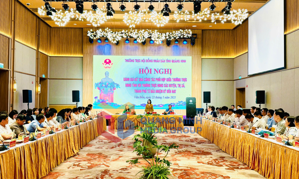 Đánh giá kết quả công tác phối hợp giữa Thường trực HĐND cấp tỉnh, cấp huyện, tháng 5-2025