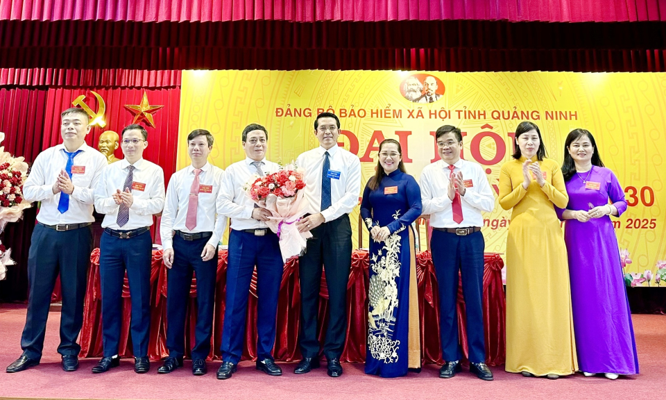 Đại hội Đảng bộ Cơ quan BHXH tỉnh lần thứ VI, nhiệm kỳ 2025-2030