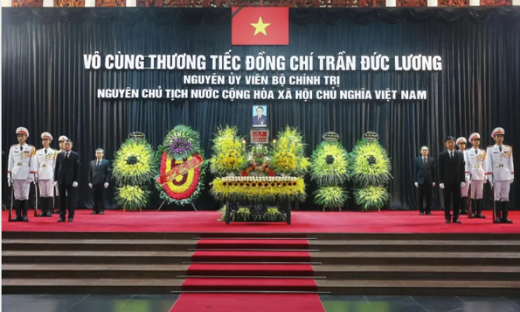 State funeral held for former State President Trần Đức Lương