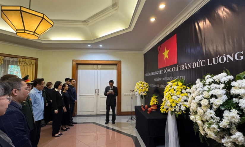 Lễ viếng nguyên Chủ tịch nước Trần Đức Lương tại Trung Quốc, Ấn Độ và Indonesia