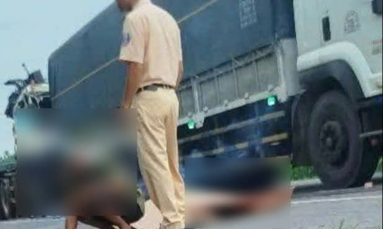 Tiền Giang: Tài xế xe container tử vong sau va chạm với ô tô tải