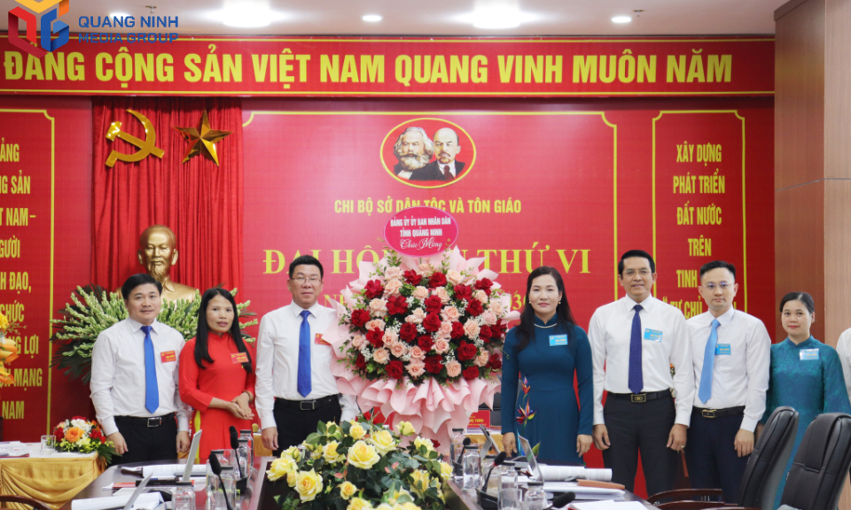 Đại hội Chi bộ Sở Dân tộc và Tôn giáo lần thứ VI, nhiệm kỳ 2025-2030