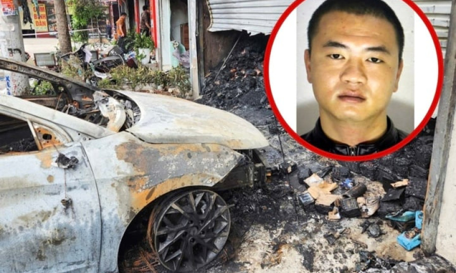 Bắt được kẻ phóng hỏa khiến 4 ngôi nhà cháy rụi ở Bắc Giang