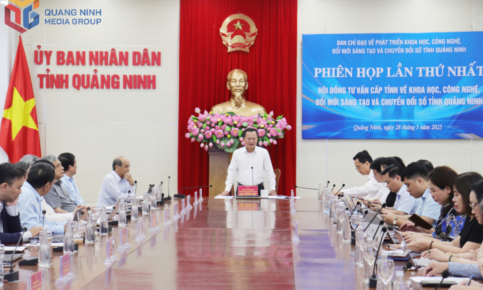 Hội đồng tư vấn cấp tỉnh về khoa học, công nghệ, đổi mới sáng tạo và chuyển đổi số tỉnh họp phiên thứ nhất