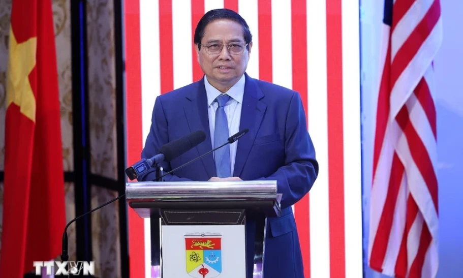 Thủ tướng Phạm Minh Chính phát biểu chính sách tại Đại học Quốc gia Malaysia