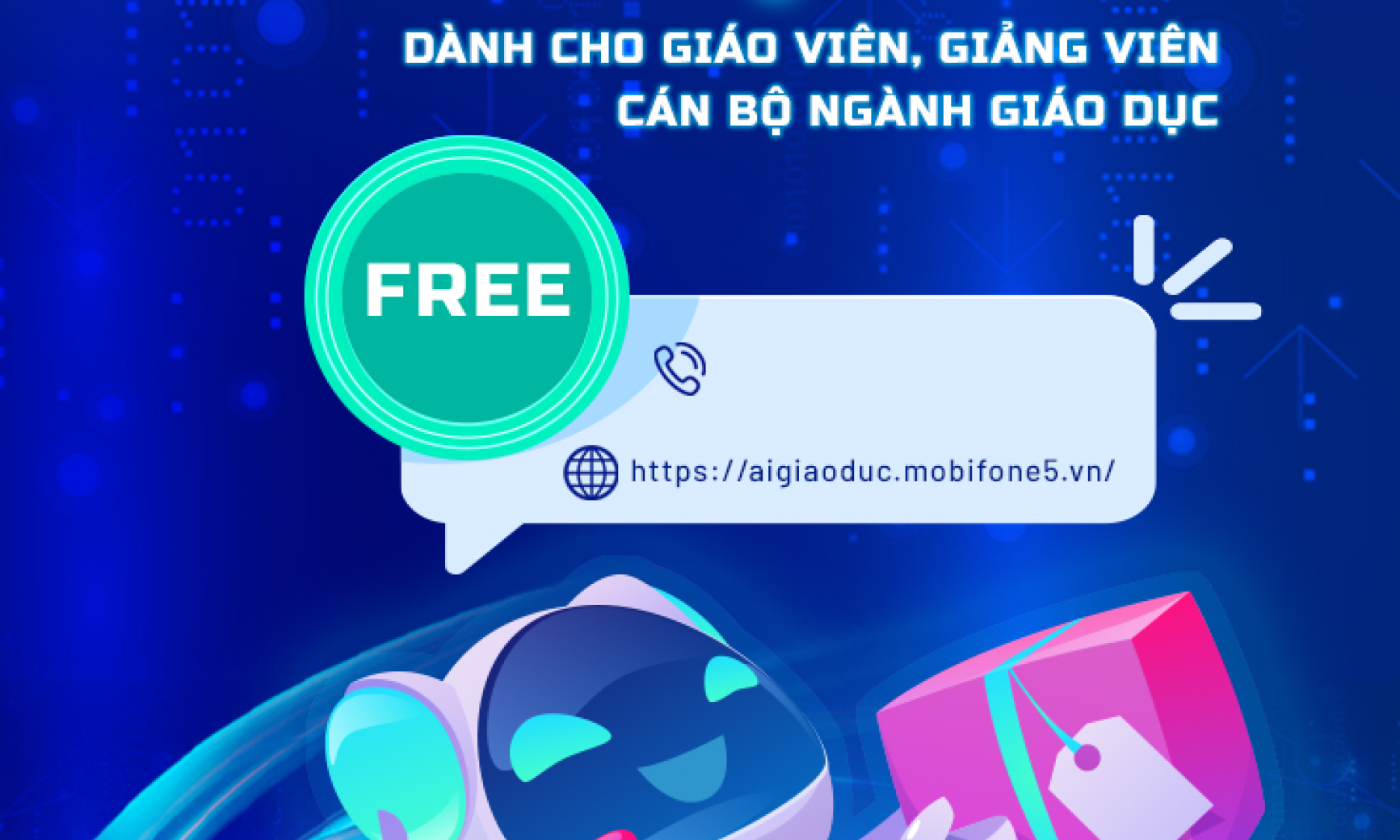 MobiFone tặng bộ tài liệu AI – Hỗ trợ giáo viên nâng tầm giảng dạy