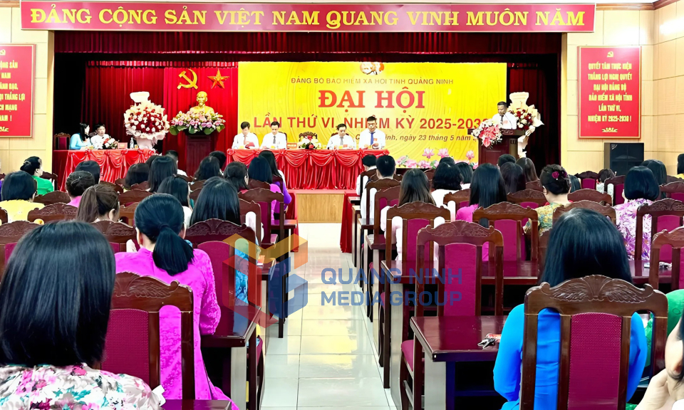 Đại hội Đảng bộ Cơ quan BHXH tỉnh lần thứ VI, nhiệm kỳ 2025-2030
