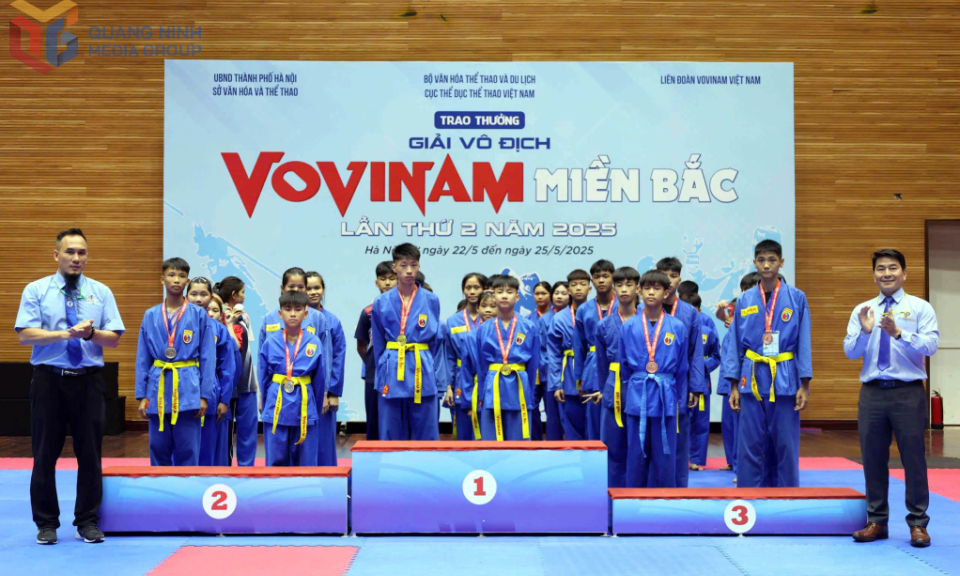 Đoàn Quảng Ninh giành 2 HCV tại Giải Vô địch Vovinam miền Bắc 2025