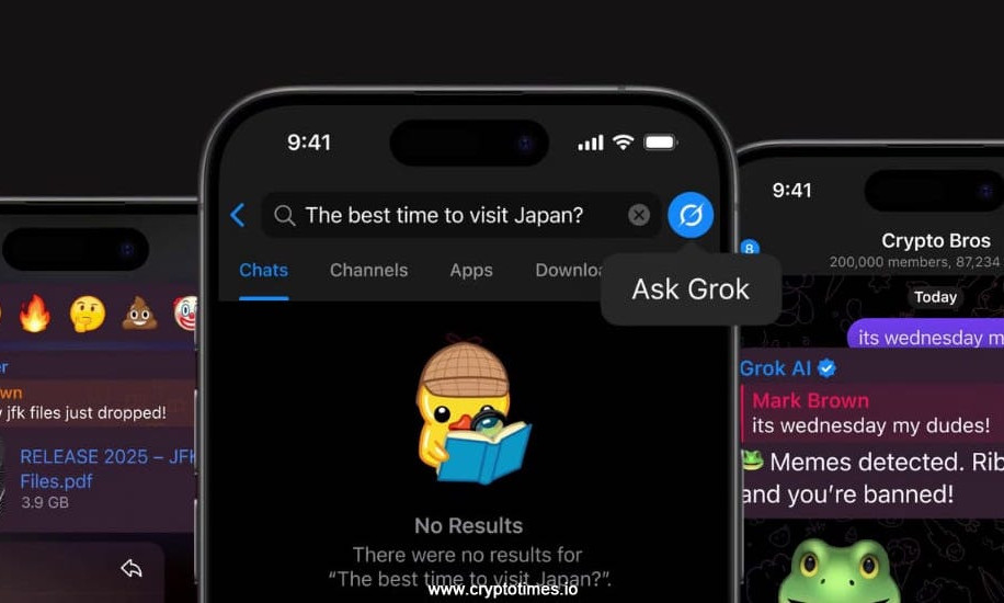 Telegram tích hợp Grok AI của Elon Musk