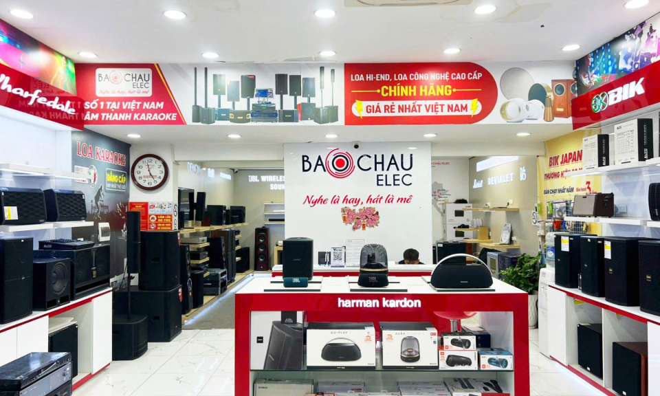 Bảo Châu Elec “phủ sóng” thị trường loa bluetooth và loa kéo chính hãng