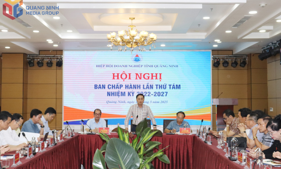 Hội nghị Ban Chấp hành Hiệp hội Doanh nghiệp tỉnh lần thứ 8 