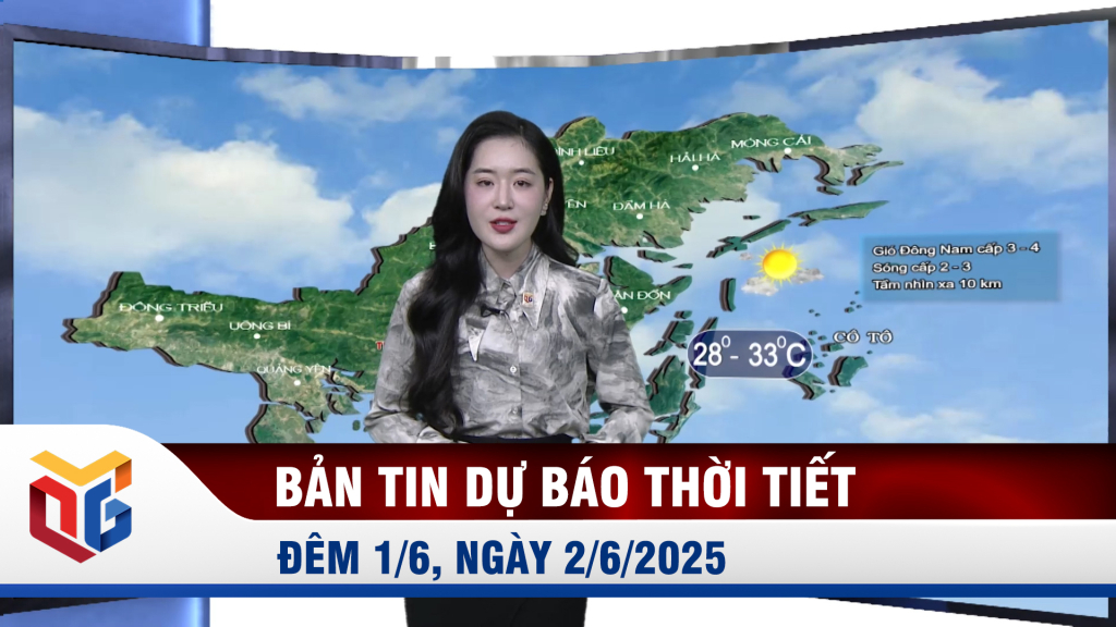 Dự báo thời tiết đêm 1/6, ngày 2/6/2025