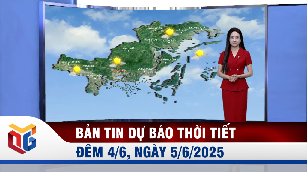 Dự báo thời tiết đêm 4, ngày 5/6/2025